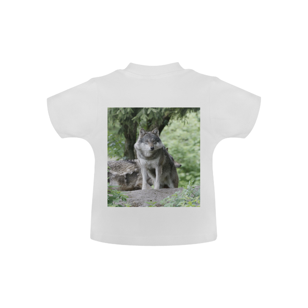 Wolf 14AJ by JamColors Baby Classic T-Shirt (Model T30)