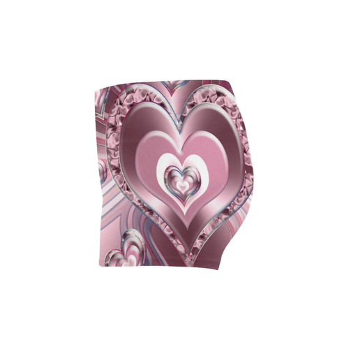 River Flowing Hearts Briseis Skinny Shorts (Model L04)