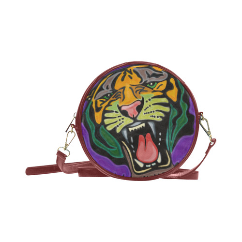 Tiger Round Sling Bag (Model 1647)