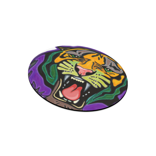Tiger Round Mousepad