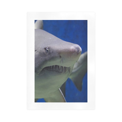 Great White Shark Attack Art Print 16‘’x23‘’