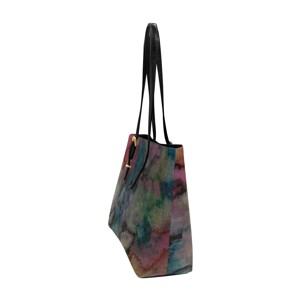 purplerain-bag Euramerican Tote Bag/Large (Model 1656)
