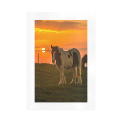Sunset Horse Art Print 16‘’x23‘’