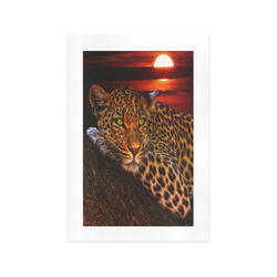 Leopard Sunset Art Print 13‘’x19‘’
