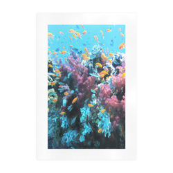 Coral Reef Saltwater Fantasy Art Print 19‘’x28‘’