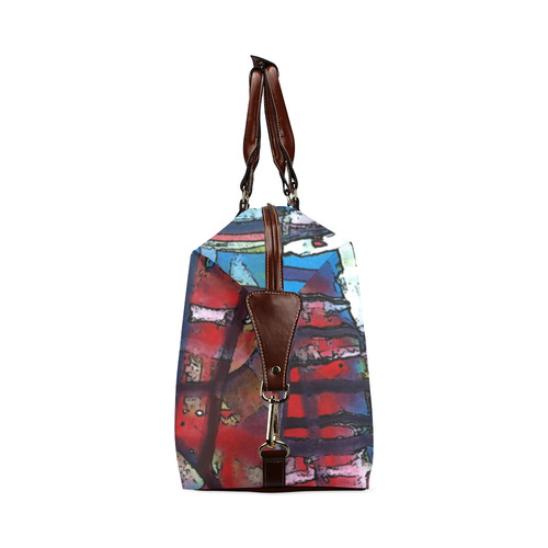 Color Grid Classic Travel Bag (Model 1643) Remake