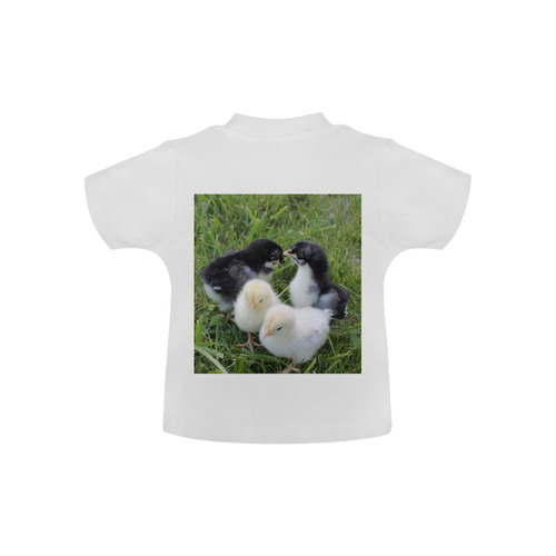 four lovely chicks by JamColors Baby Classic T-Shirt (Model T30)