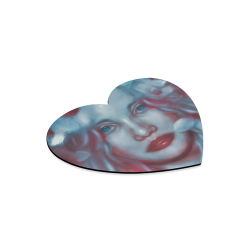 Goddess of love Aphrodite Heart-shaped Mousepad