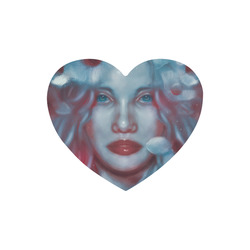 Goddess of love Aphrodite Heart-shaped Mousepad