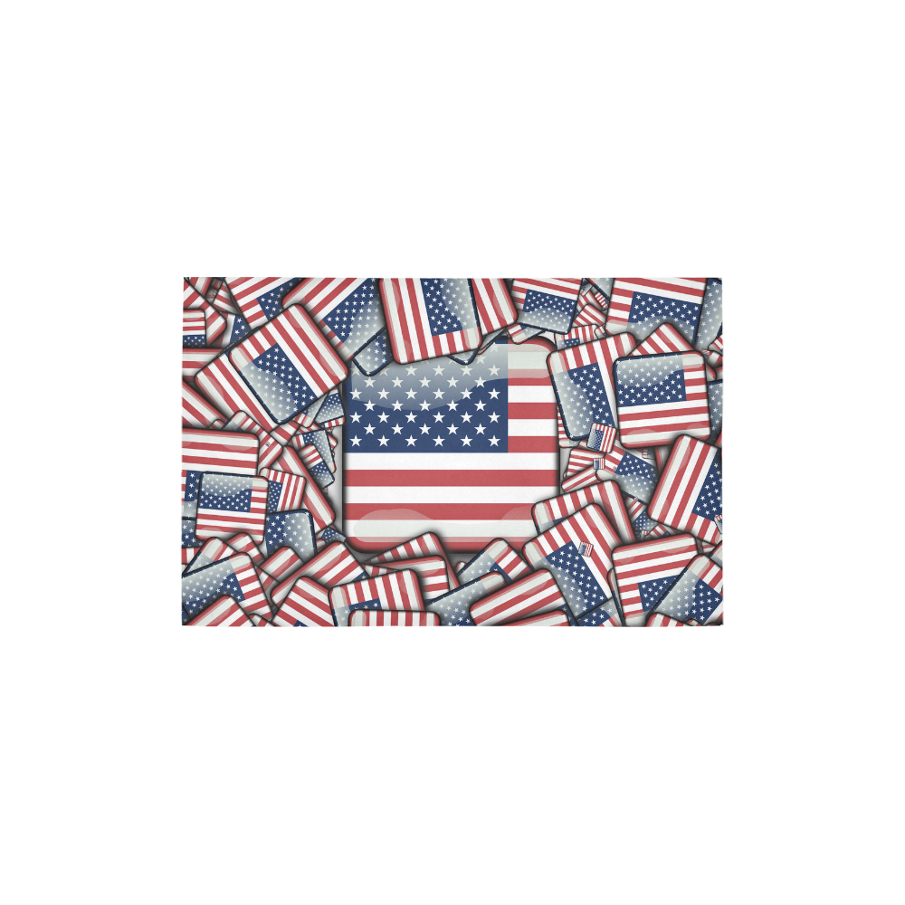 Flag_United_States_by_JAMColors Area Rug 2'7"x 1'8‘’