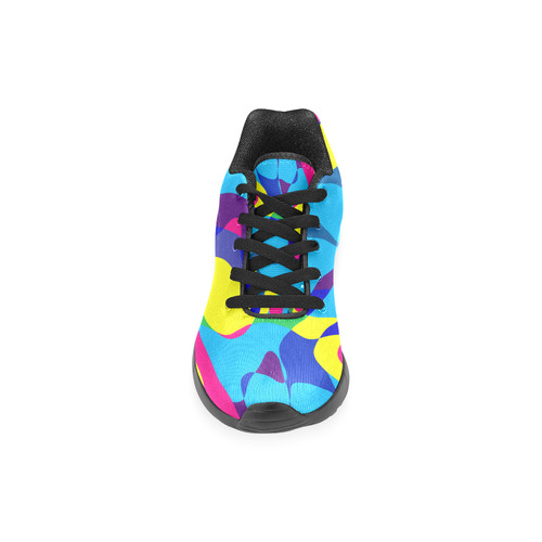 Colorful chaos Women’s Running Shoes (Model 020)