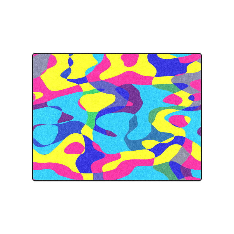 Colorful chaos Blanket 50"x60"