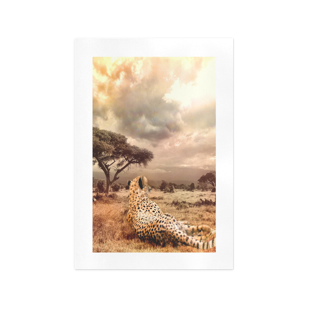 Savanna Cheetah Art Print 13‘’x19‘’