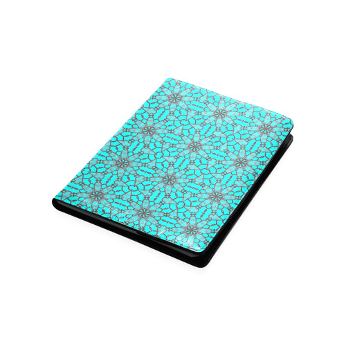 Sexy Teal and Black Floral Lace Custom NoteBook B5