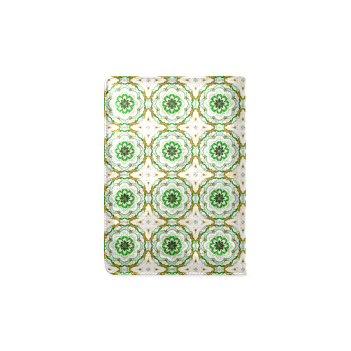 Green Amber Floral Custom NoteBook A5