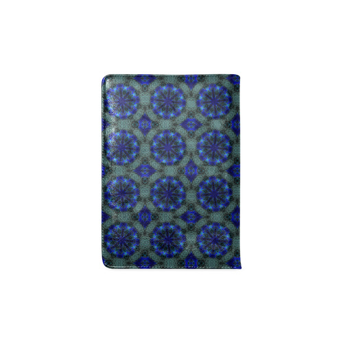 Teal Blue and Green Floral Custom NoteBook A5