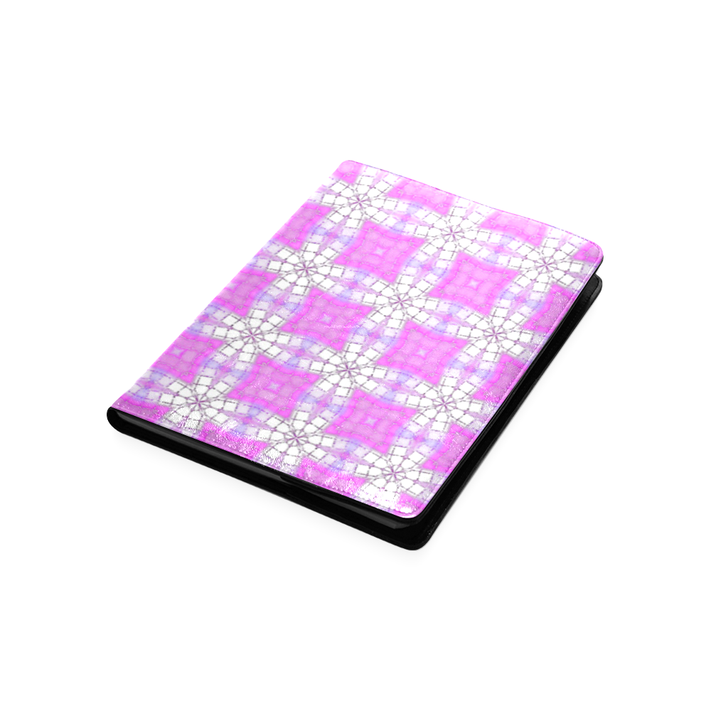 Lavender Pink Abstract Custom NoteBook B5