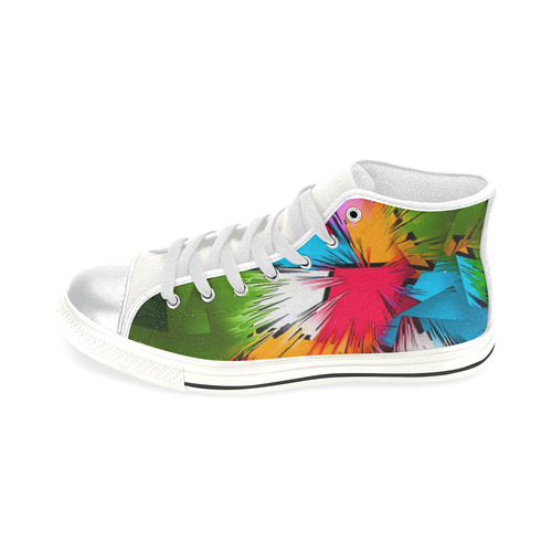Braque by Artdream High Top Canvas Shoes for Kid (Model 017)