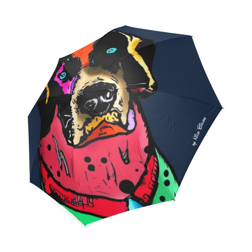 Pointer Popart by Nico Bielow Foldable Umbrella (Model U01)