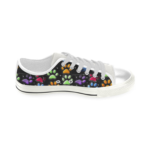 Paws by Nico Bielow Low Top Canvas Shoes for Kid (Model 018)