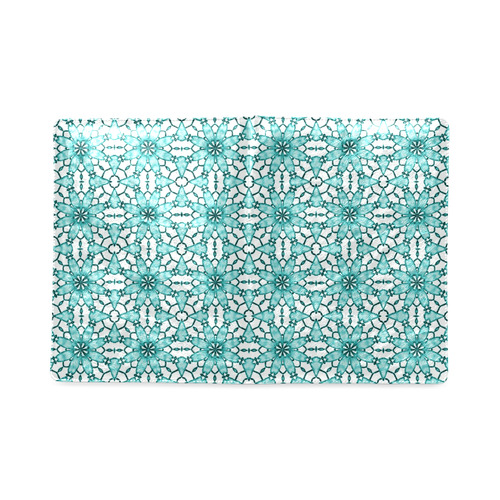 Sexy Teal Floral Lace Custom NoteBook B5