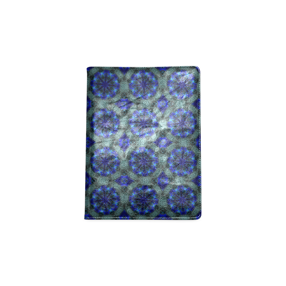 Teal Blue and Green Floral Custom NoteBook B5