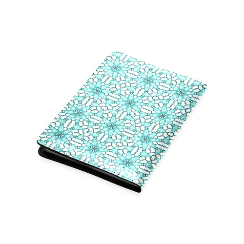 Sexy Teal Floral Lace Custom NoteBook A5
