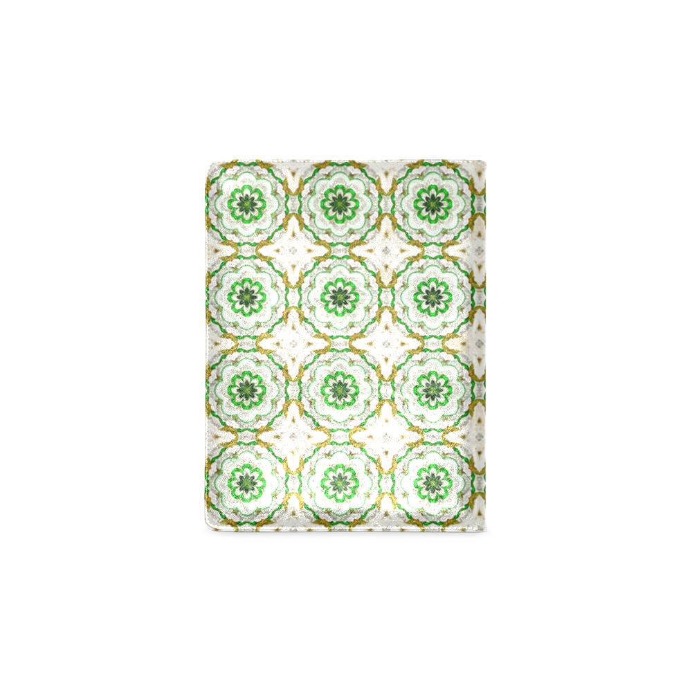 Green Amber Floral Custom NoteBook B5