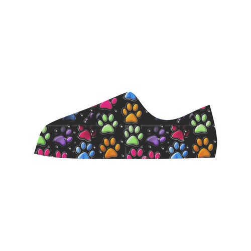Paws by Nico Bielow Low Top Canvas Shoes for Kid (Model 018)