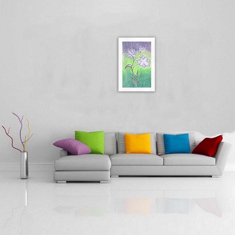 Purple velvet Art Print 19‘’x28‘’