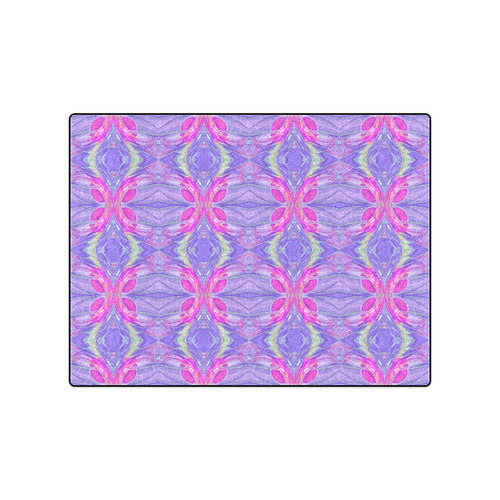 Abstract Colorful Ornament J Blanket 50"x60"