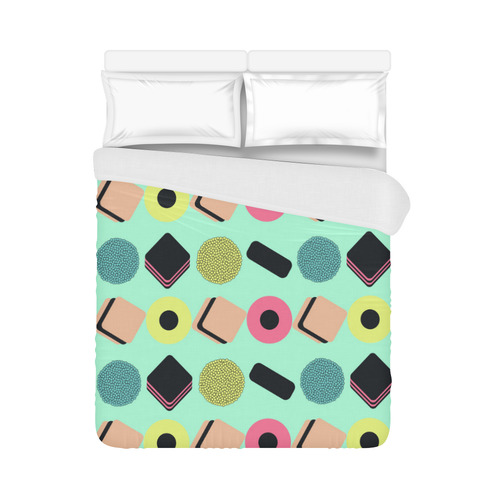 Liquorice Candy Mix Duvet Cover 86"x70" ( All-over-print)