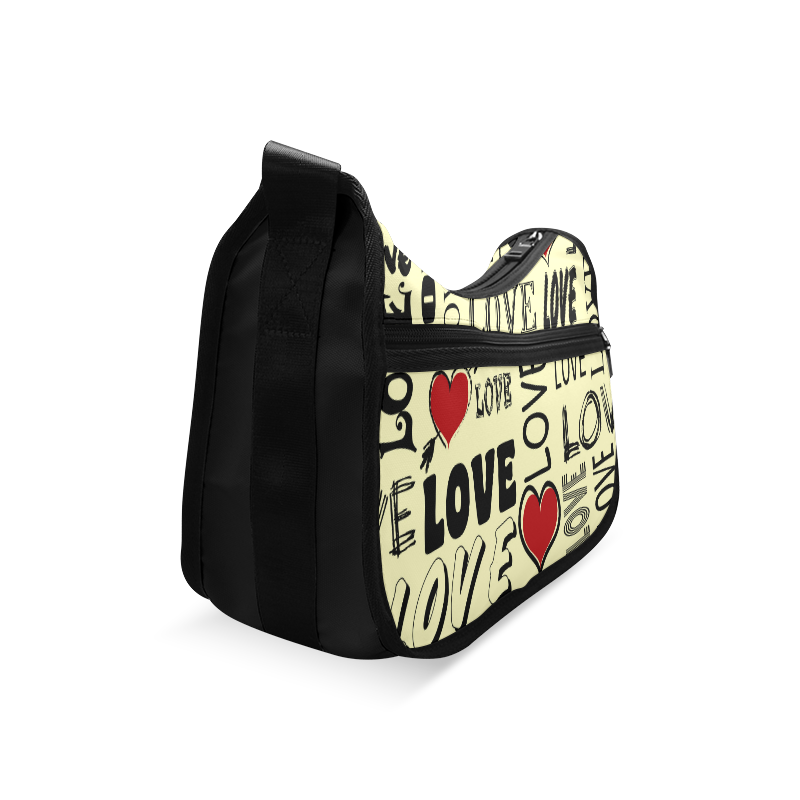 Love text design Crossbody Bags (Model 1616)