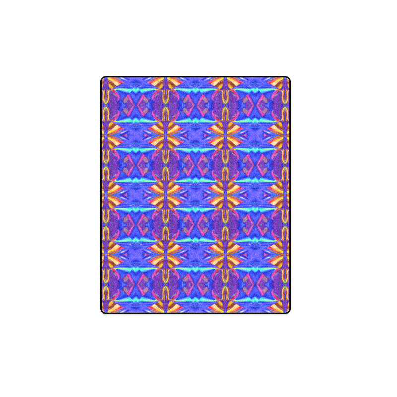 Colorful Ornament D Blanket 40"x50"
