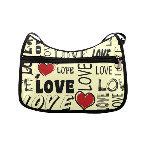 Love text design Crossbody Bags (Model 1616)