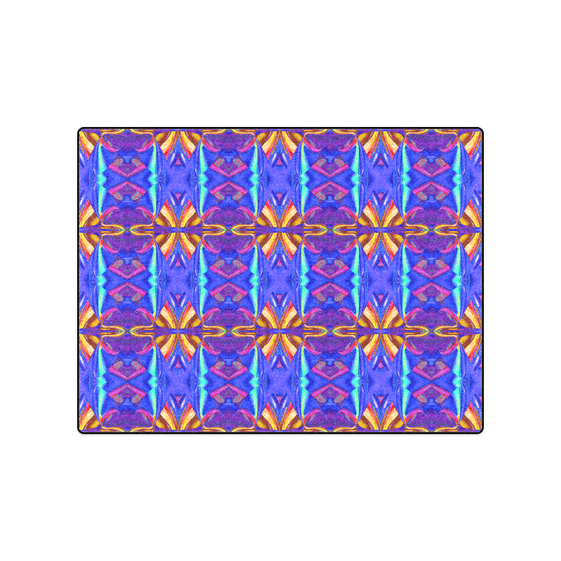 Colorful Ornament D Blanket 50"x60"