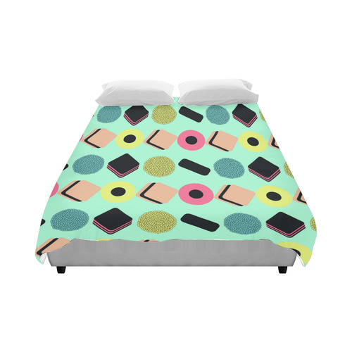 Liquorice Candy Mix Duvet Cover 86"x70" ( All-over-print)