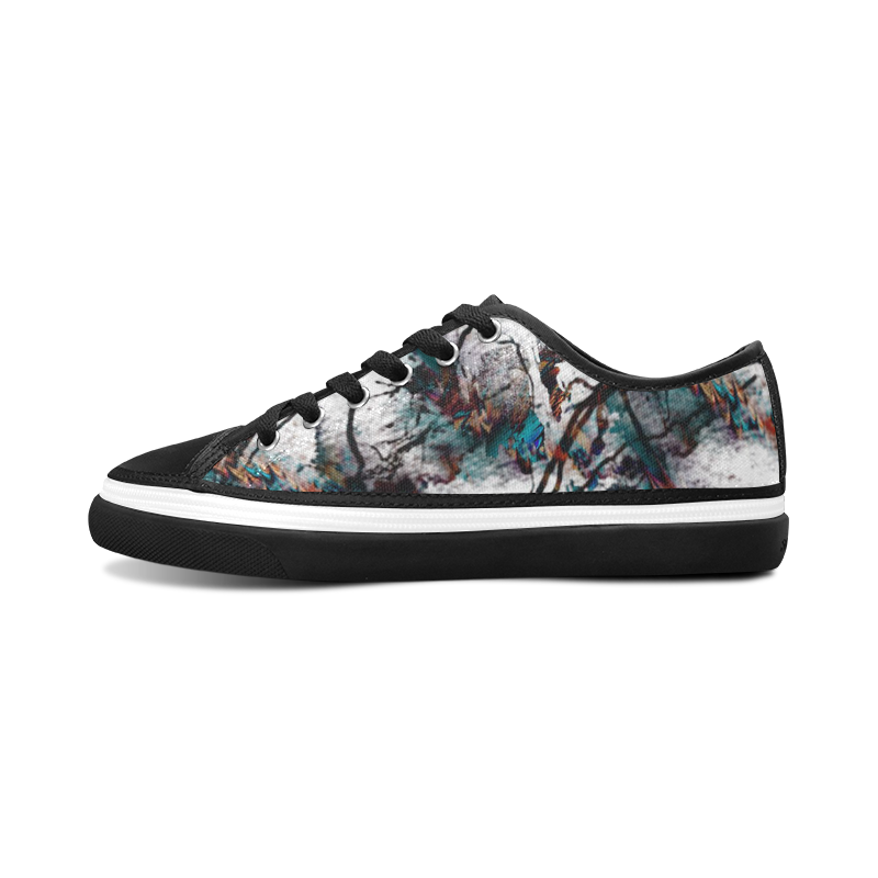 My Fantasy World 2 by JamColors Women's Canvas Zipper Shoes/Large Size (Model 001)