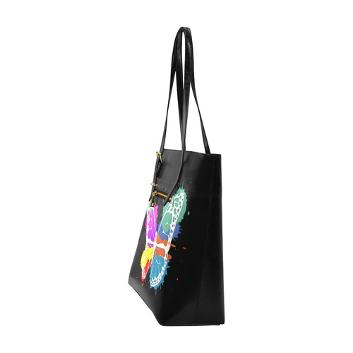 Grunge butterfly Euramerican Tote Bag/Small (Model 1655)