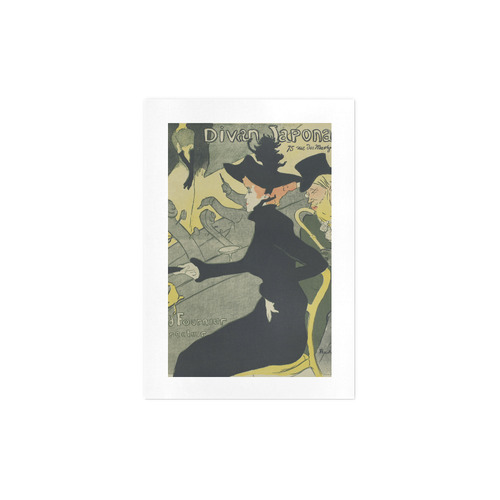 Henri de Toulouse-Lautrec Divan Japonais Art Print 7‘’x10‘’
