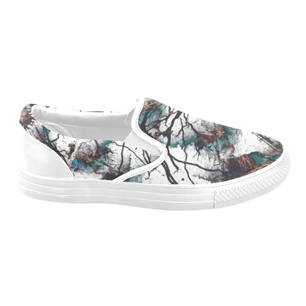 My Fantasy World 2 by JamColors Slip-on Canvas Shoes for Men/Large Size (Model 019)