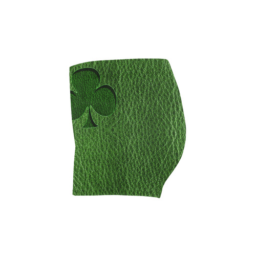 Leather-Look Irish Clover Briseis Skinny Shorts (Model L04)