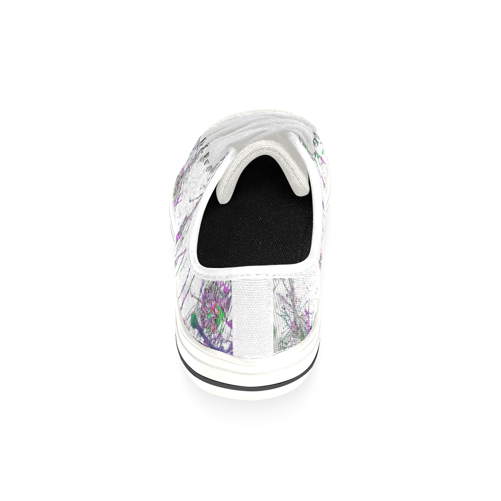My Fantasy World 3 by JamColors Low Top Canvas Shoes for Kid (Model 018)