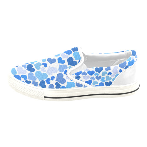 Heart_20170108_by_JAMColors Slip-on Canvas Shoes for Kid (Model 019)