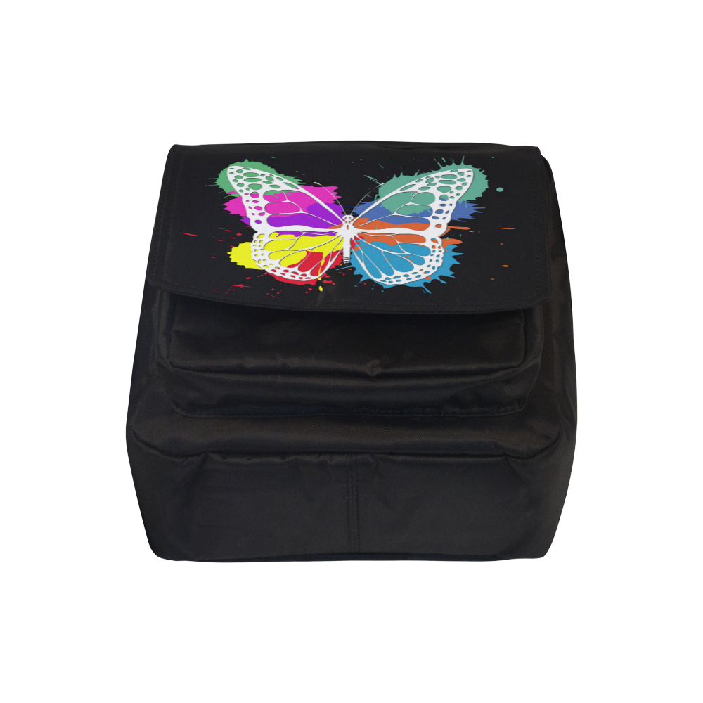 Grunge butterfly Crossbody Nylon Bags (Model 1633)