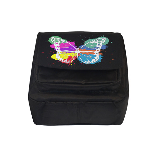 Grunge butterfly Crossbody Nylon Bags (Model 1633)