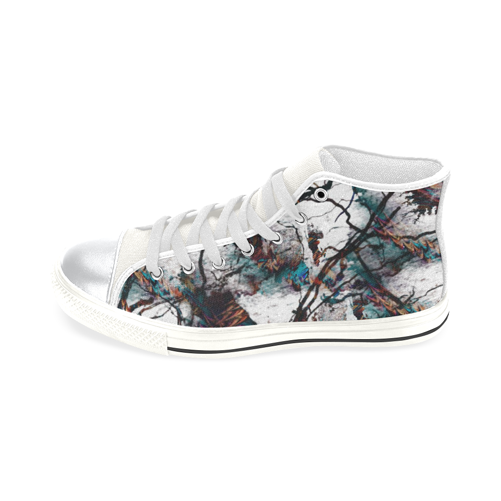 My Fantasy World 2 by JamColors High Top Canvas Shoes for Kid (Model 017)