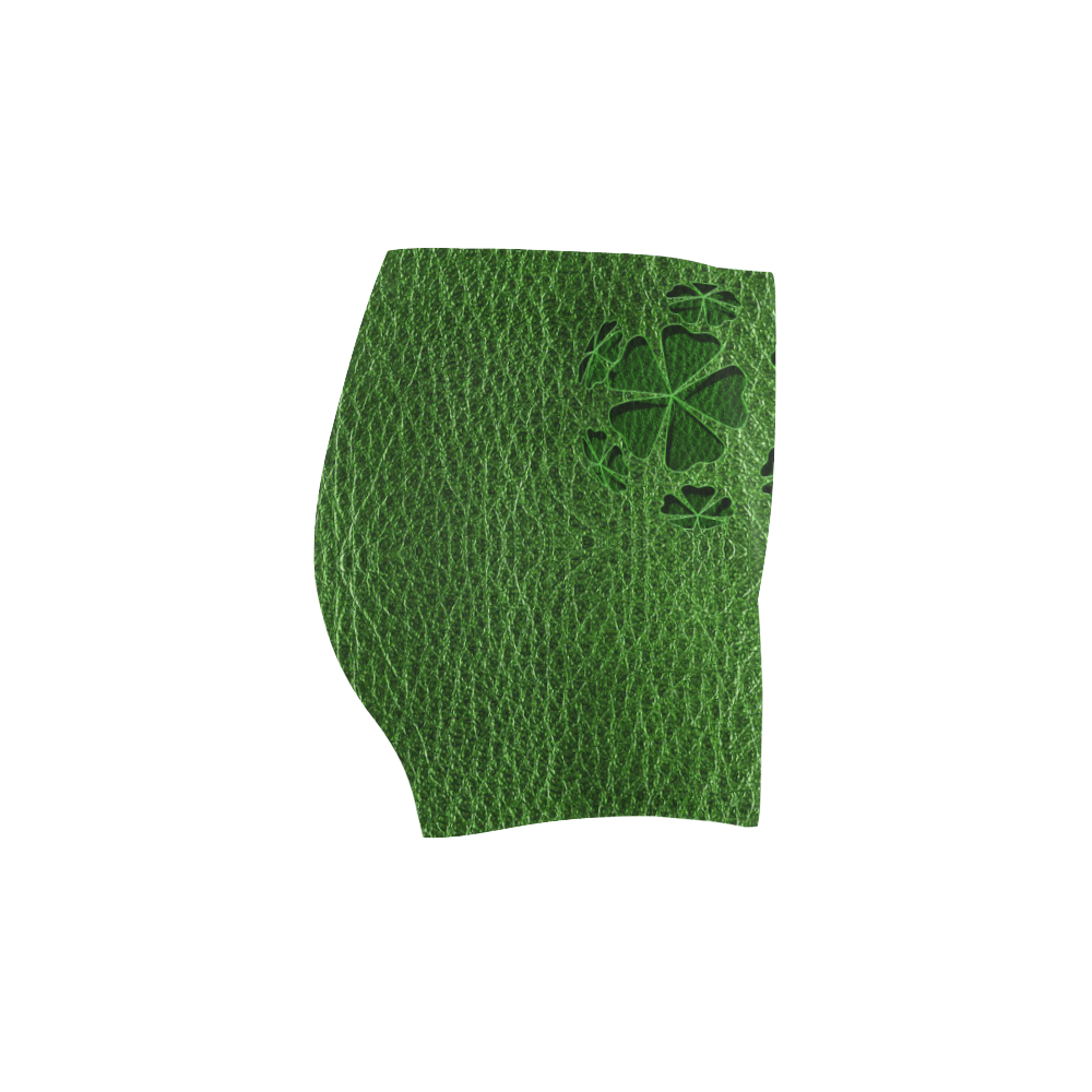 Leather-Look Irish Cloverball Briseis Skinny Shorts (Model L04)