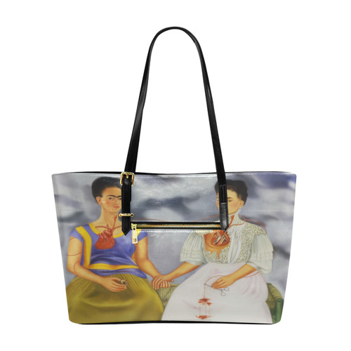 The Two Frida Euramerican Tote Bag/Large (Model 1656)