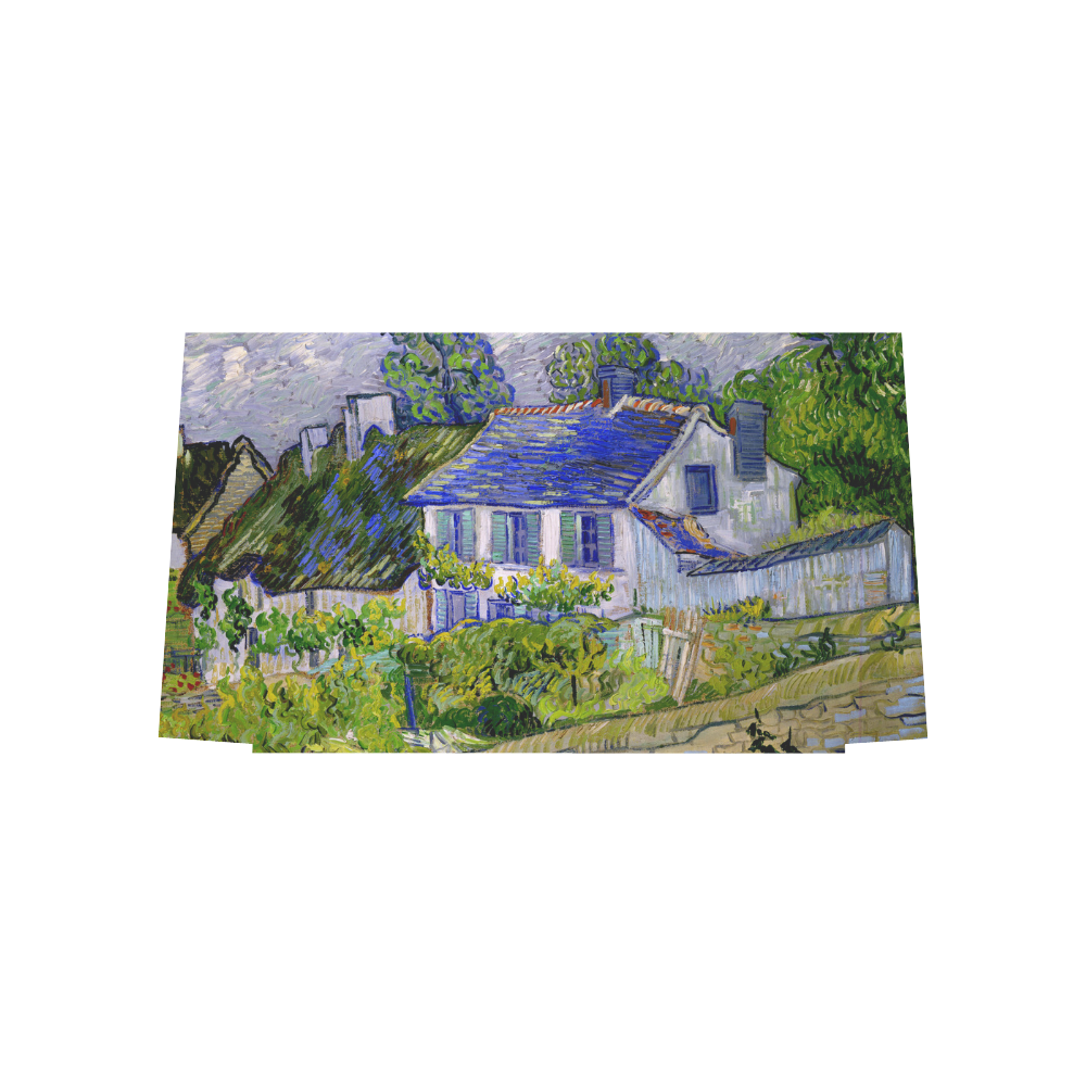 Van Gogh Houses in Auvers Euramerican Tote Bag/Large (Model 1656)